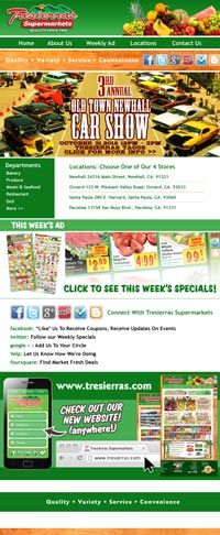Tresierras Promotional Email